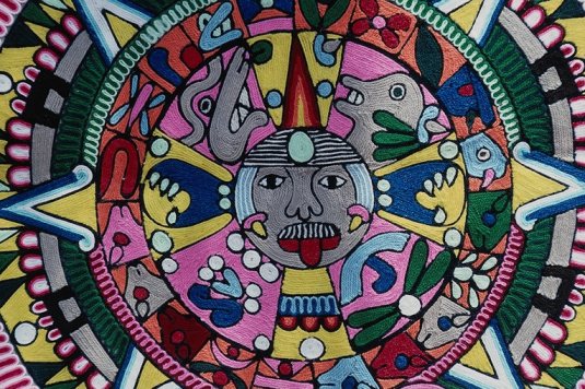 Woven cloth -Mexican design -Cuernavaca